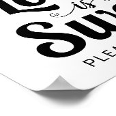 愛はスウィートタイポグラフィ結婚のキャンディバーのサイン ポスター (角)