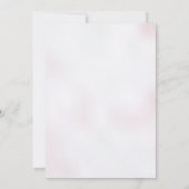 愛はスウィートブラックベリーブランチ結婚ズ 招待状 (裏面)