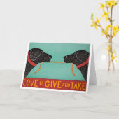 愛はステフ与えェン・ハンックのカードだ カード (黄色い花)