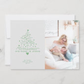 愛はツリー生まれクリスマスカード シーズンカード (正面)