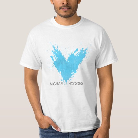 愛はティーにのせます Tシャツ (正面)