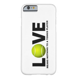 愛はテニス選手のiPhoneに何も6 cas意味しません Barely There iPhone 6 ケース