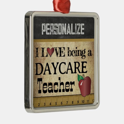 愛はデイケア先生 |ヴィンテージ メタルオーナメント (右)