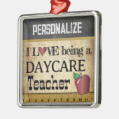 愛はデイケア先生 |ヴィンテージ メタルオーナメント (左)