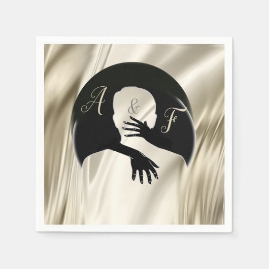 愛はナプキンスのすべてである スタンダードカクテルナプキン (正面)