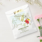 愛はハミングバードティーを醸造しているパーティー フェイバーバッグ (封をした状態)