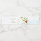 愛はハミングバードティーを醸造しているパーティー ペットボトルラベル (シングルラベル)