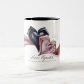 愛はハートビートマグに点火 マグカップ (中央)