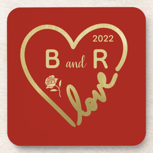 愛はバレンタインデーの答え コースター (正面)