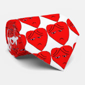 愛はバレンタインデーを痛めるハート ネクタイ (ロール)