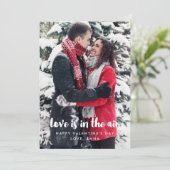 愛はバレンタインデーモダンのカードの中にある シーズンカード (スタンド正面)