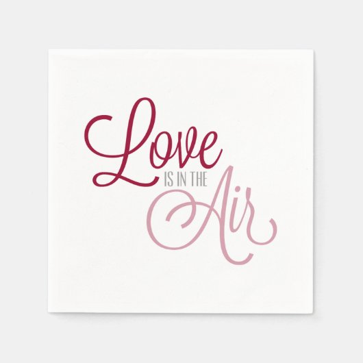 愛はバレンタインデー | 紙ナプキン スタンダードカクテルナプキン (正面)