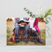 愛はバレンタニのまわりにーのデイフォトカード シーズンカード (スタンド正面)