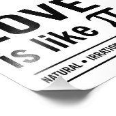 愛はパイに似ている フォトプリント            (角)