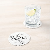 愛はパブ結婚スのカップル名を醸造し結婚ている ペーパーコースター (インサイチュ)