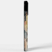 愛はパーソナライズされた決してキリスト教徒ヴィンテージを失わない Case-Mate iPhoneケース (裏面 / 右)