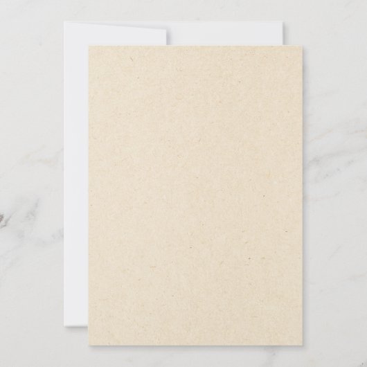 愛はブライダルシャワーの招待を醸造しています 招待状 (裏面)