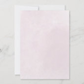 愛はブライダルシャワーの招待状を醸造している 招待状 (裏面)