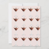 愛はブライダルシャワーの招待状を醸造している 招待状 (裏面)