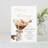 愛はブルーイングエスプレッソマルティーニグリッタードリップ 招待状 (スタンド正面)