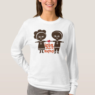愛はボーダーを知っていません Tシャツ