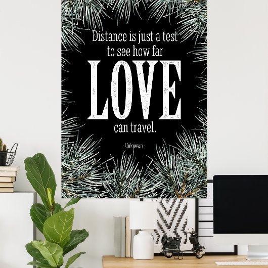 愛はポスターを旅行することができる ポスター (ホームオフィス)