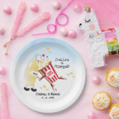 愛はポップコーン ペーパープレート (パーティー)