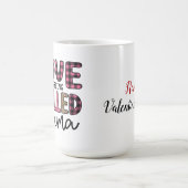 愛はマコーヒーマグと呼ばれている コーヒーマグカップ (中央)