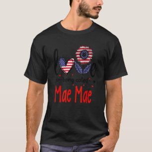 愛はメーメーアメアメリカン国旗の愛国心と呼ばれる Tシャツ
