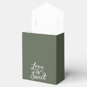 愛はモンステラと白の色の甘結婚い フェイバーボックス (オープン)