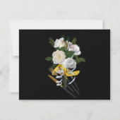 愛はリハーサルのディナーすべてがある 招待状 (裏面)