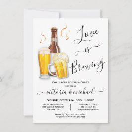 愛はリハーサルのディナービールを醸造している 招待状
