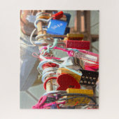 愛はロックBrooklyn Bridge New York. ジグソーパズル (縦)