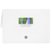 愛は不朽のばら色カードです (裏面横)