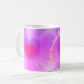 愛は世界を動かすのまわりに コーヒーマグカップ (正面左)