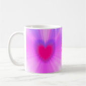 愛は世界を動かすのまわりに コーヒーマグカップ (左)