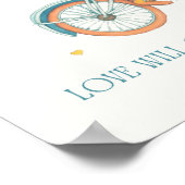 愛は世界を征服する、ヴィンテージロマンチック ポスター (角)