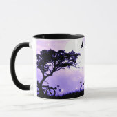 「愛は二つの調子のマグカップの中にある。 マグカップ (左)