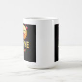 愛は人生の泥沼 コーヒーマグカップ (中央)