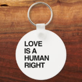 愛は人間の権利である キーホルダー (正面)