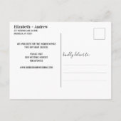 愛は伝染する Covid19 結婚延期のお知らせ 案内ポストカード (裏面)