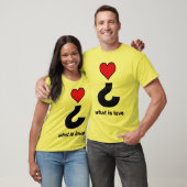 愛は何ですか。 Tシャツ (ユニセックス)