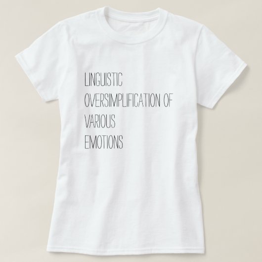 愛は何を意味しますか。 Tシャツ (デザイン正面)