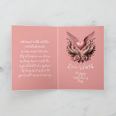 愛は信仰のバレンタイン カード (内部)