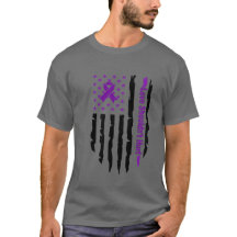 愛は傷つけるものではないフラグTシャツ