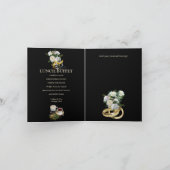 愛は全てあるウェディングシャワー 招待状 (内部)