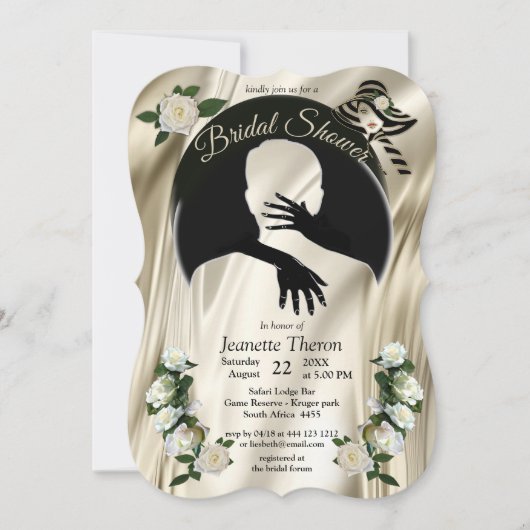 愛は全てあるブライダルシャワー 招待状 (正面)