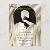 愛は全てある婚約 インビテーションポストカード (正面)