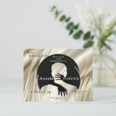 愛は全てある婚約 インビテーションポストカード (スタンド正面)