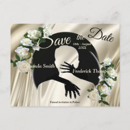 愛は全てある日付を保存する 案内ポストカード